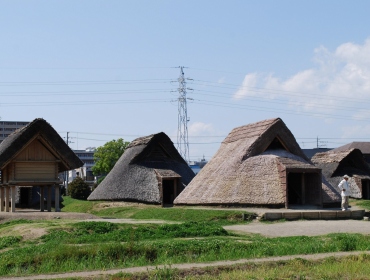 登呂遺跡遠景