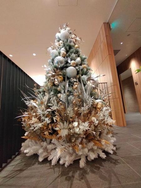 2階クリスマスツリー
